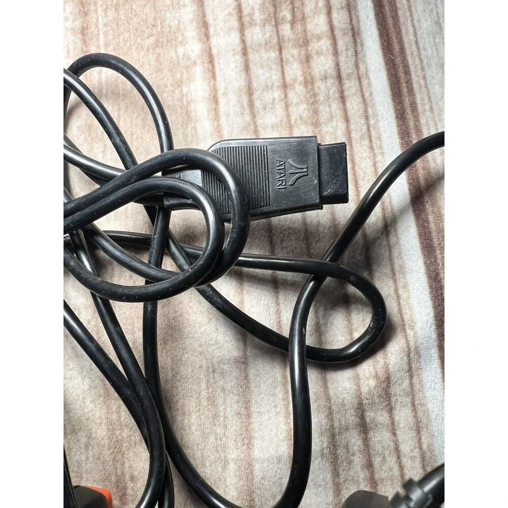 Vintage Atari 2600 Driving Controller Pong Paddles CLEAN AND SHINY